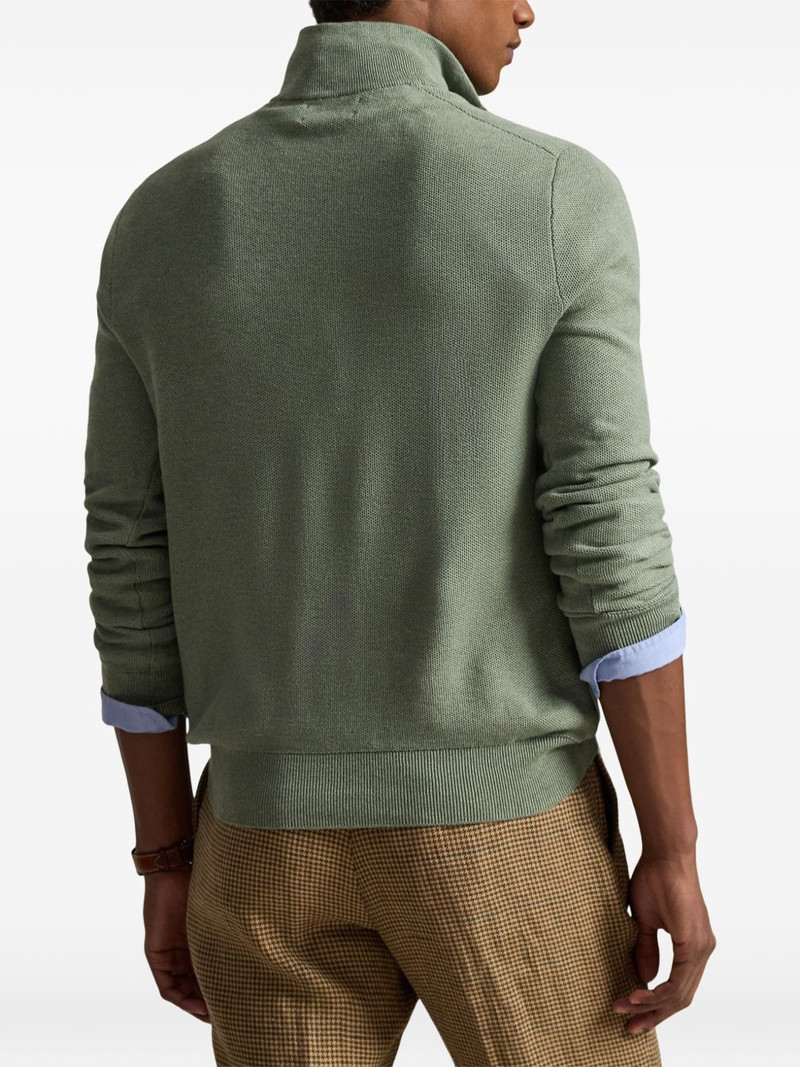 long-sleeve half-zip sweater 4