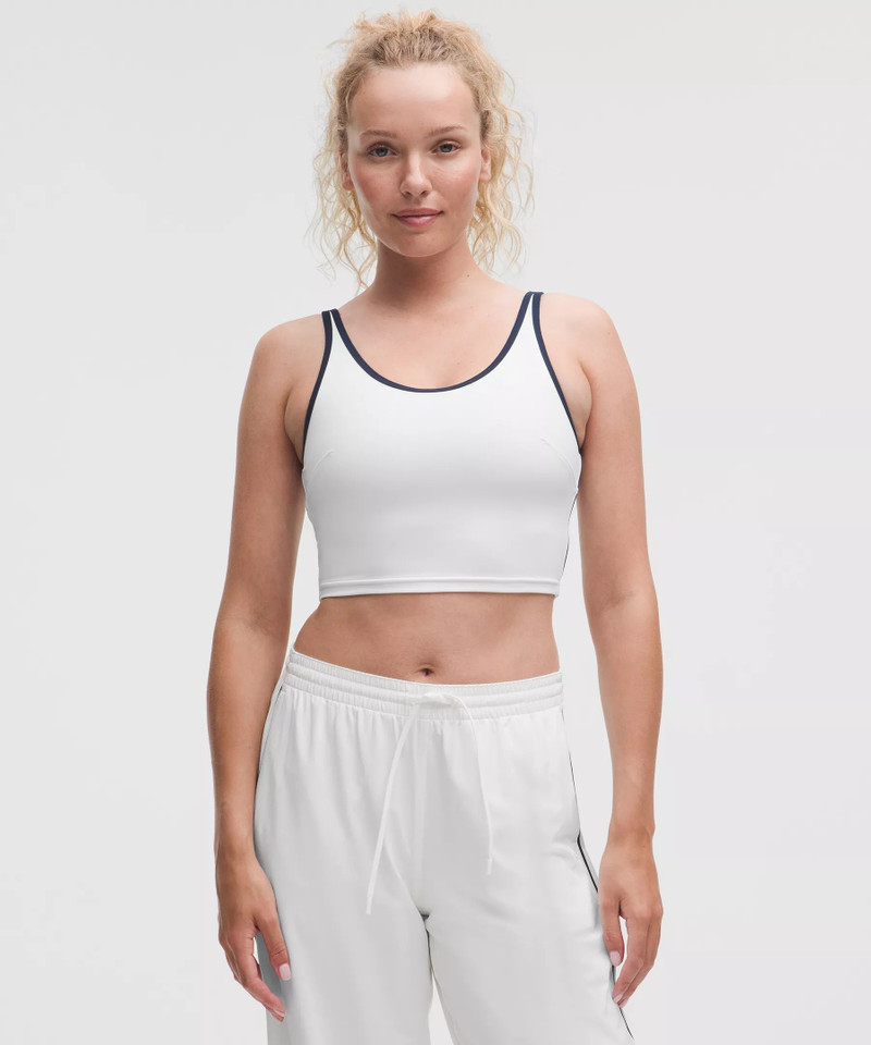 Scoop-Neck Cutout Tennis Tank Top *Medium Support, B/C Cup 1
