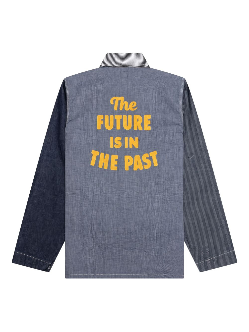 Human Made Crazy Coverall embroidered patchwork shirt jacket