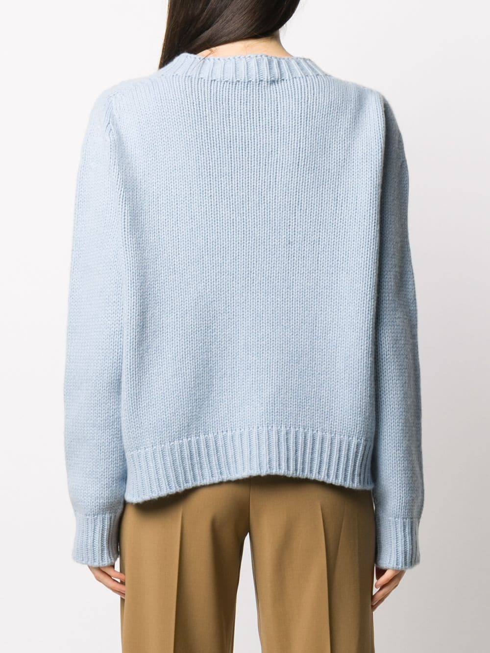 cashmere long-sleeve jumper - 4