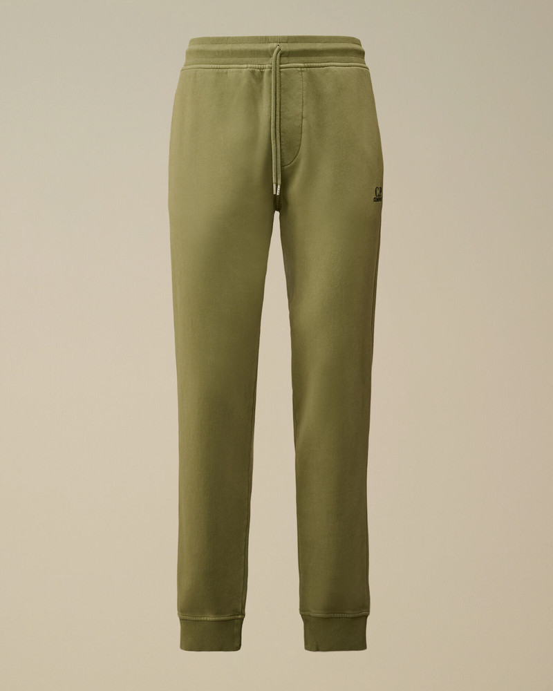 Brushed and Emerized Diagonal Fleece Logo Sweatpants 1