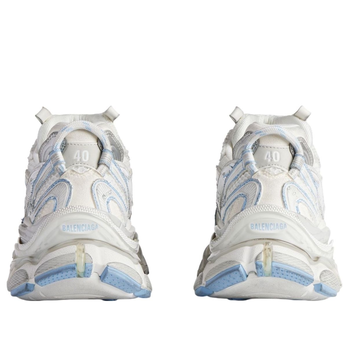 (WMNS) Balenciaga Runner 2.0 'White Blue' 779064W3RXP9041 - 4