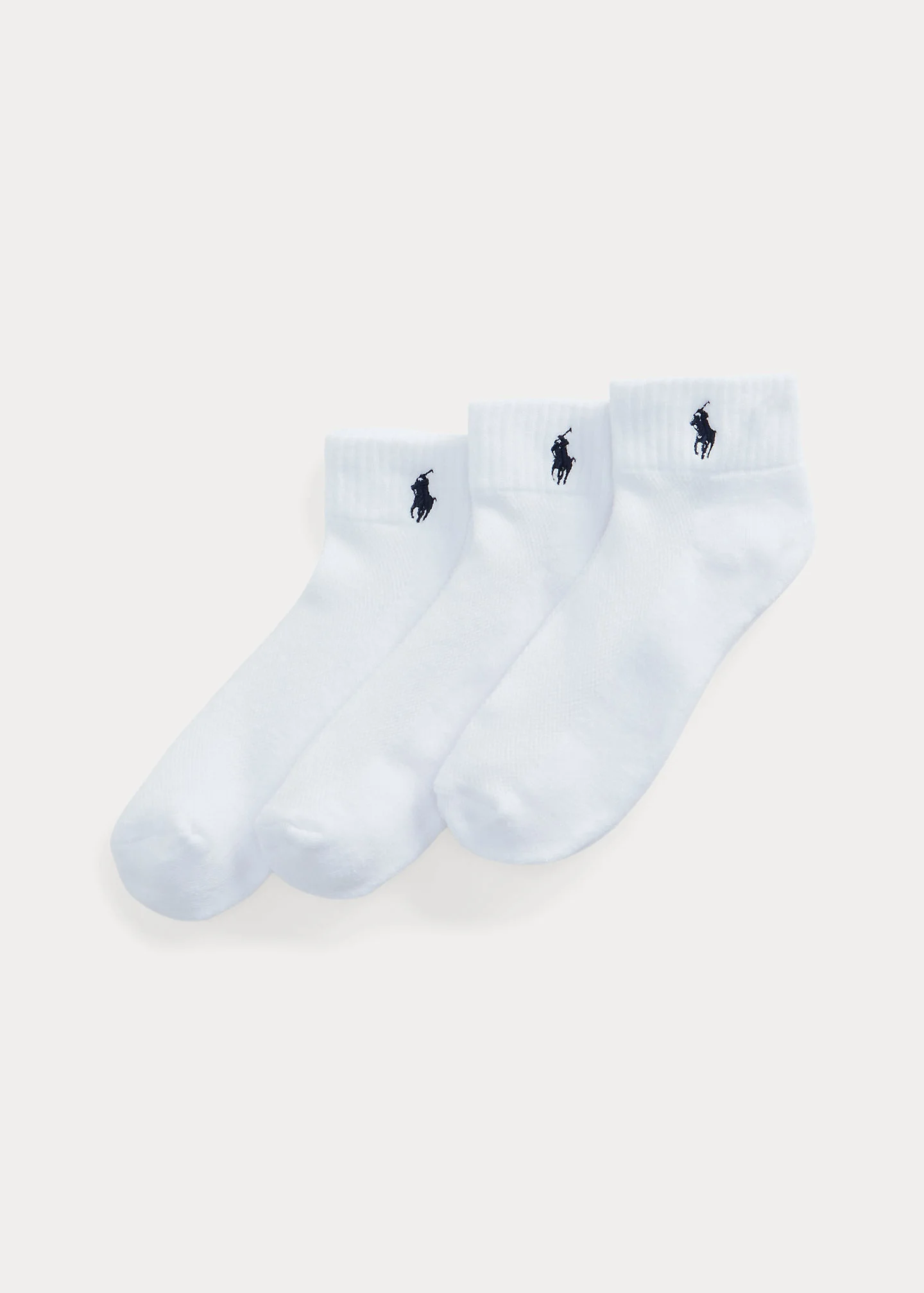 Half-Cushioned Sport Ankle Sock 3-Pack - 1