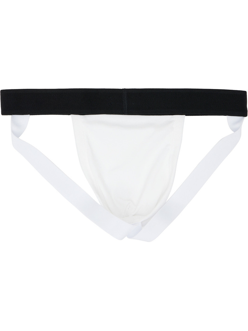 TOM FORD White Cotton Jock Strap outlook