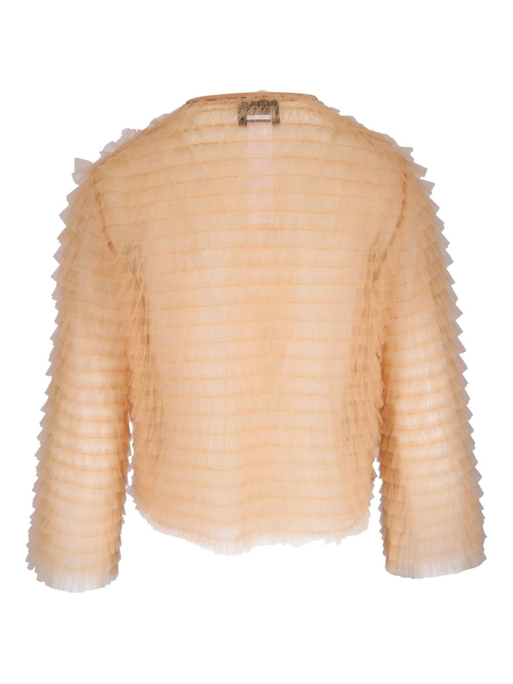 ruched tulle jacket - 2