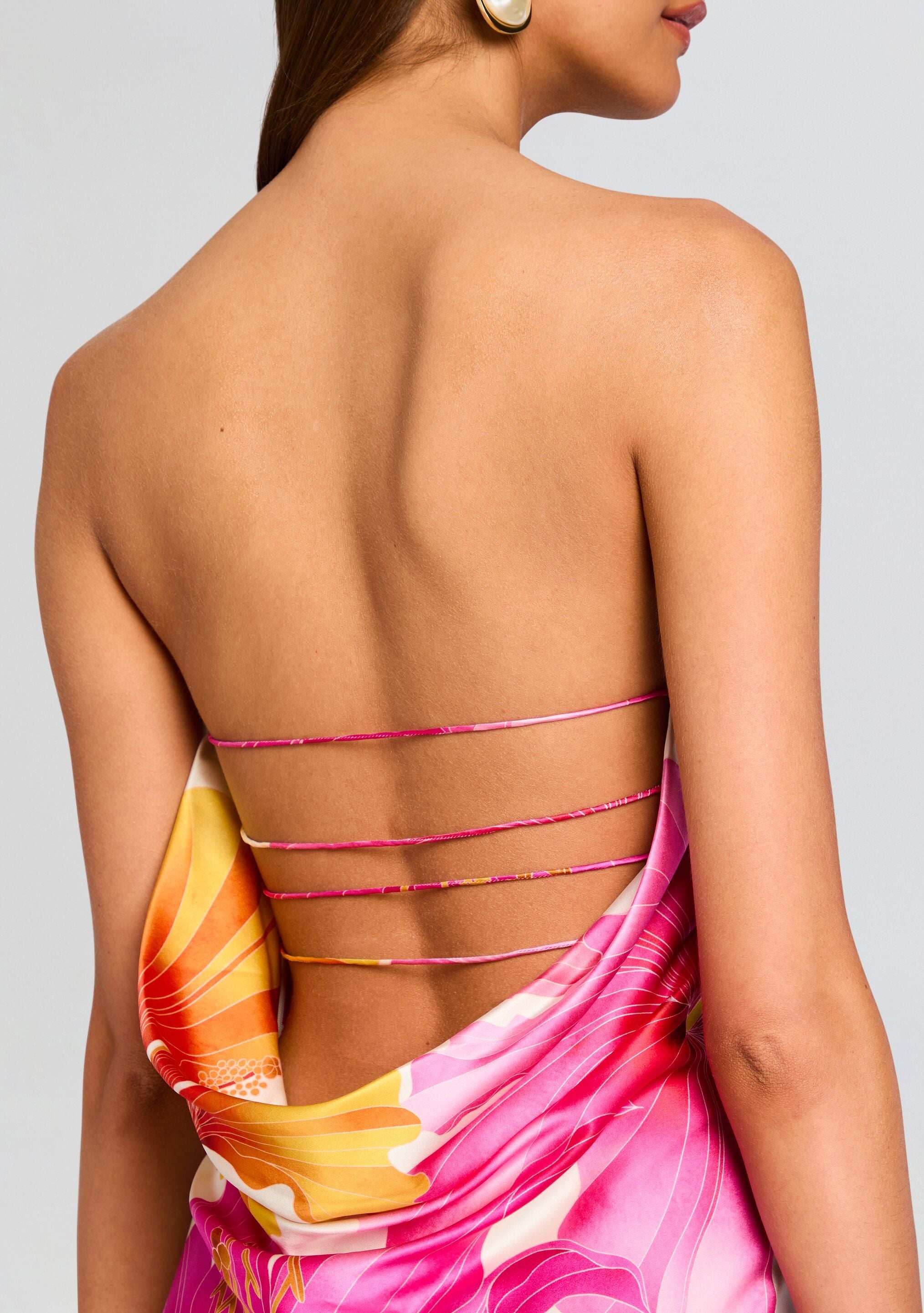 KEATON SILK DRESS - 4