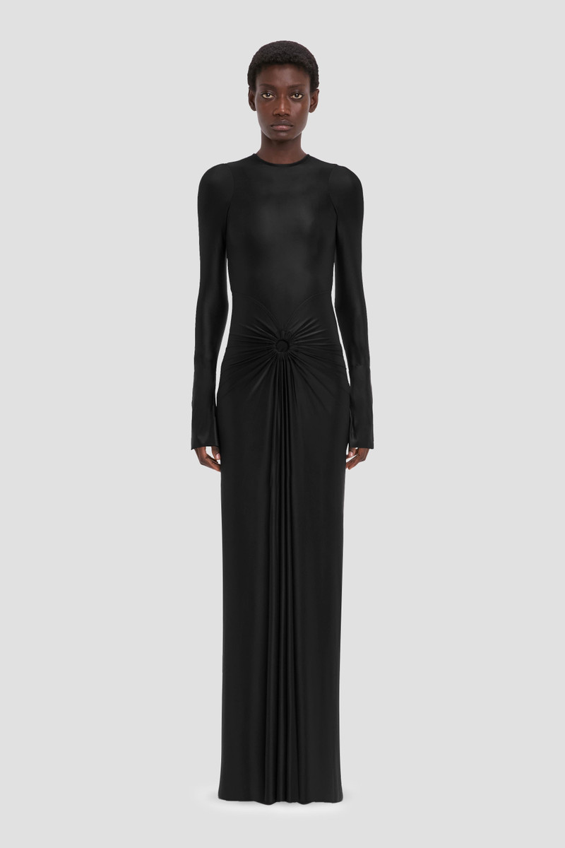 Victoria Beckham Frances Gown In Black outlook
