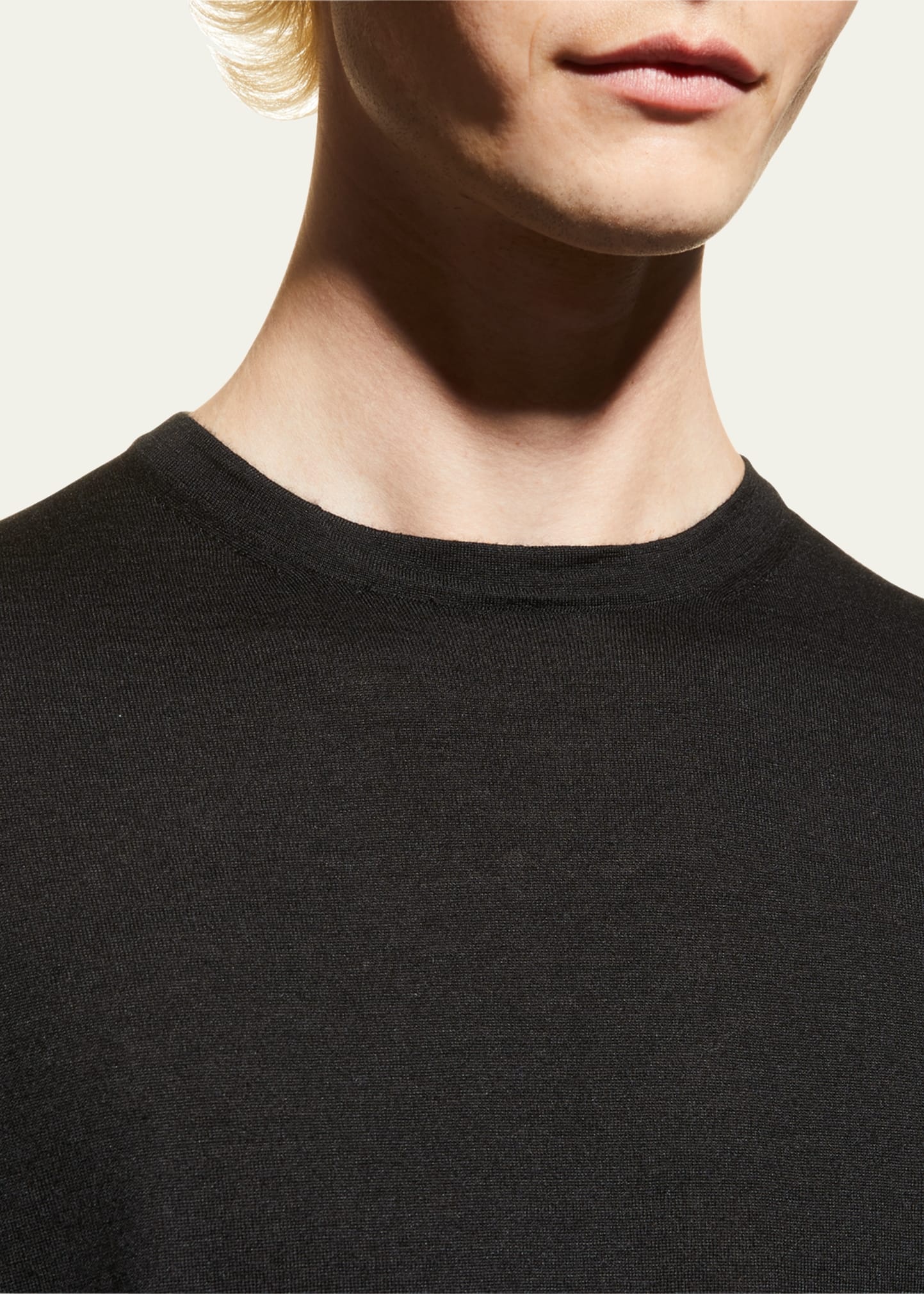 Men's Cashmere Crewneck Sweater - 5