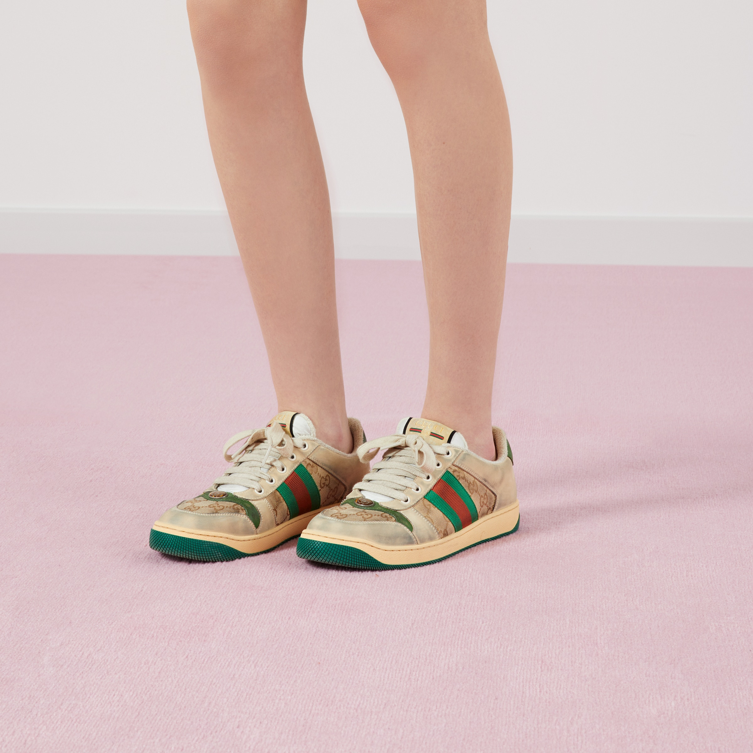 Women's Screener leather sneaker - 3