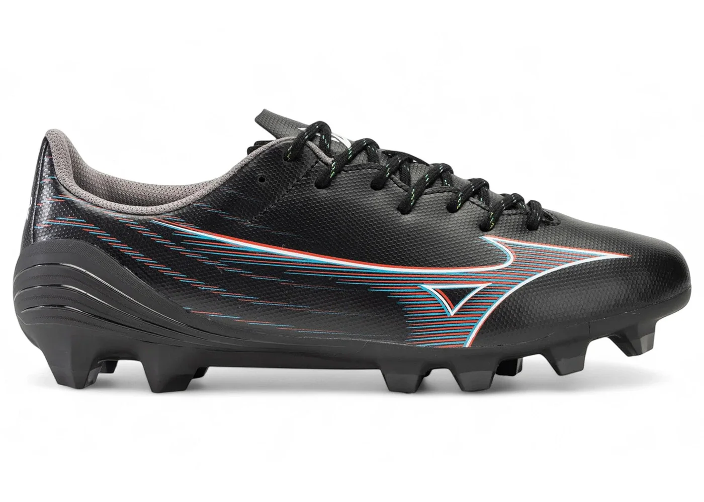 Mizuno Alpha Select FG Black Ignition Red - 1