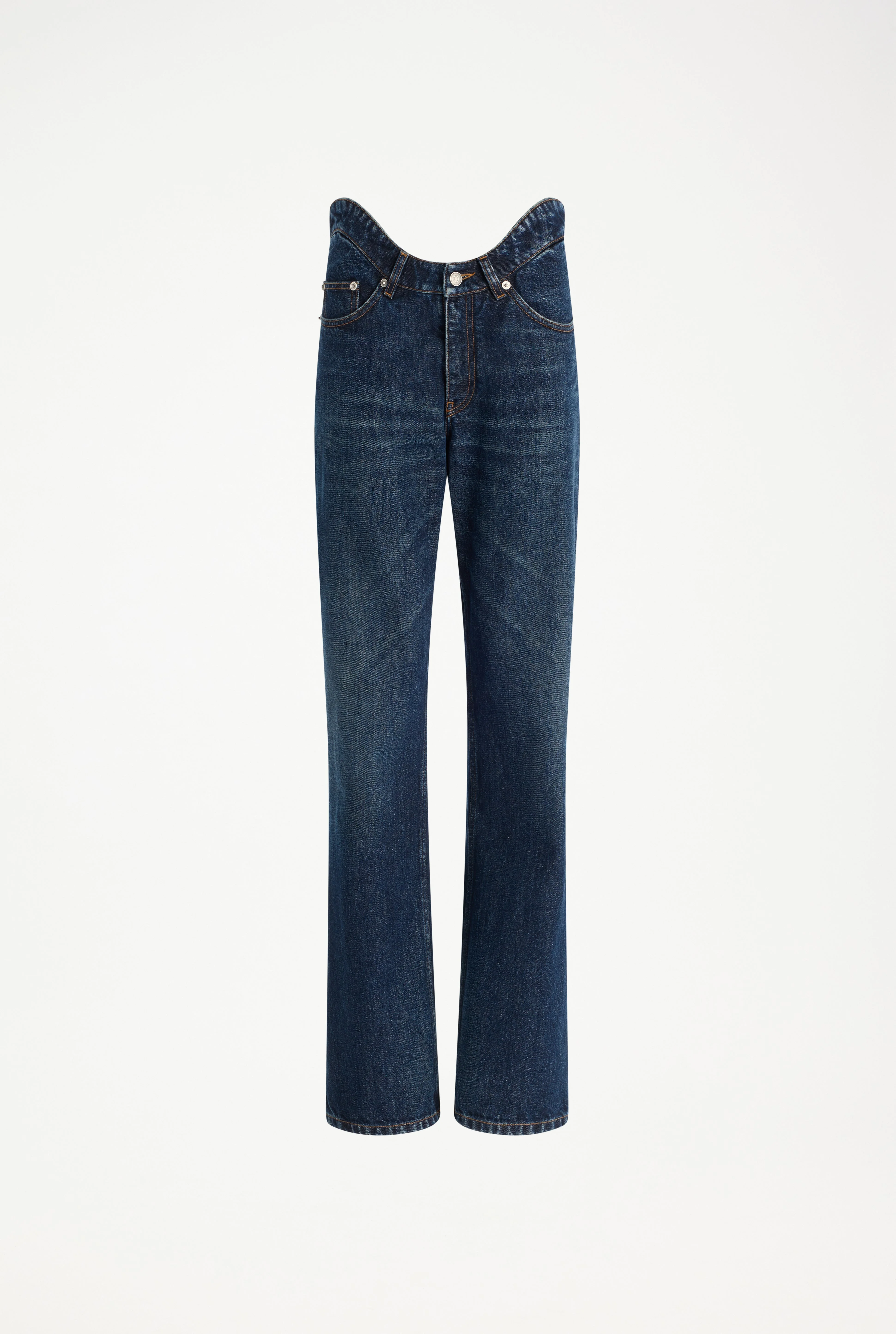 THE CURVED DENIM JEANS - 1