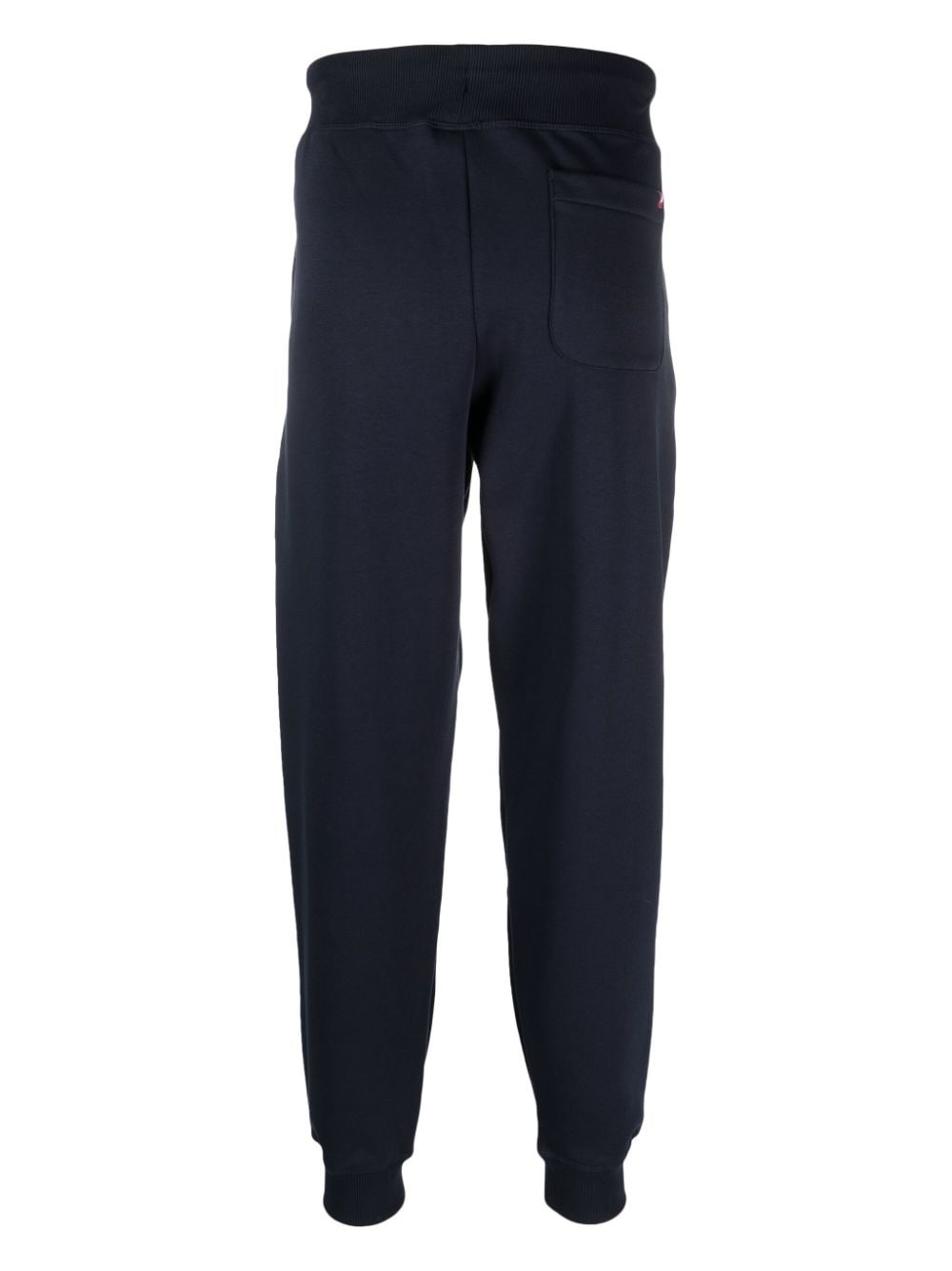 drawstring-waistband cotton-blend track pants - 2