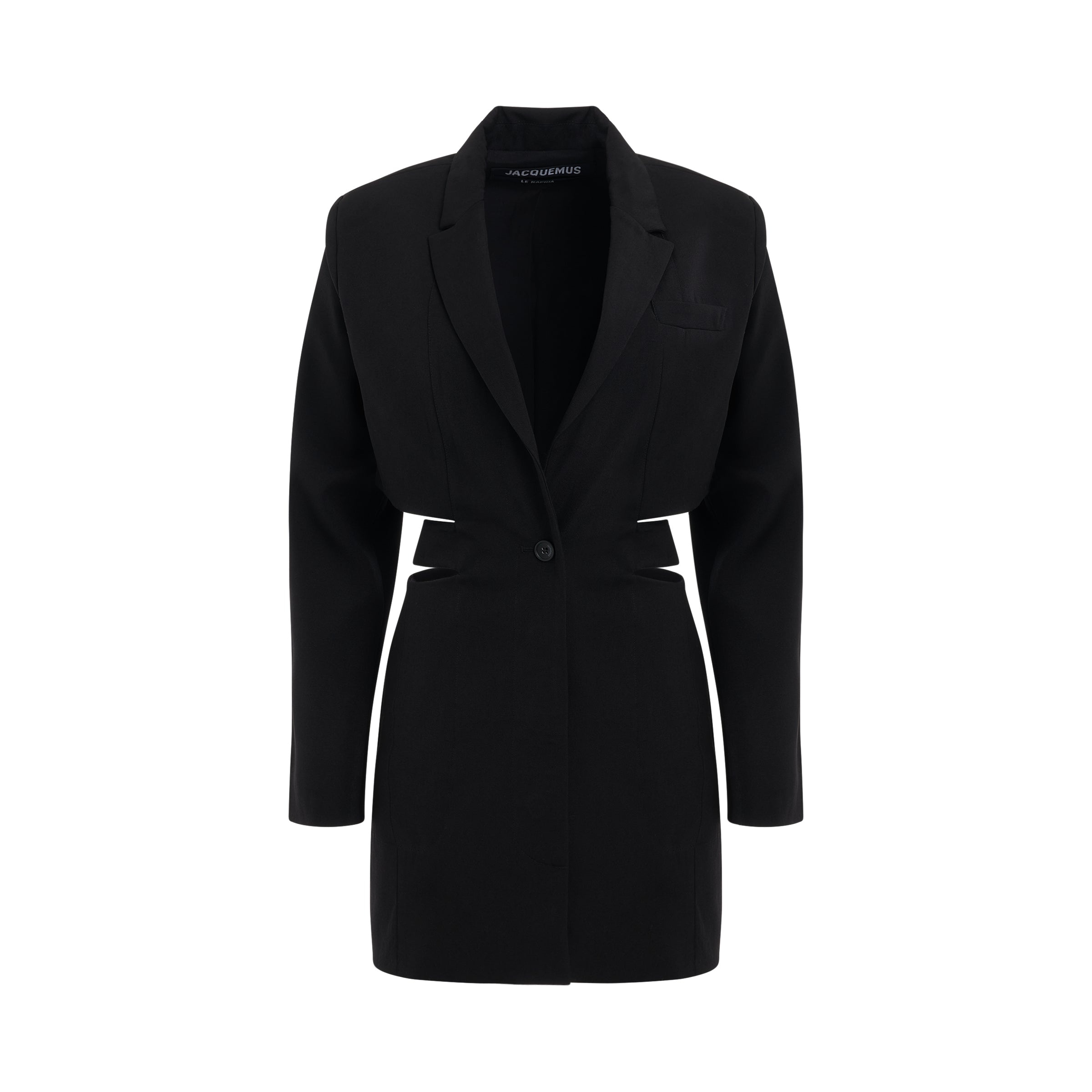 Bari Blazer Mini Dress in Black - 1