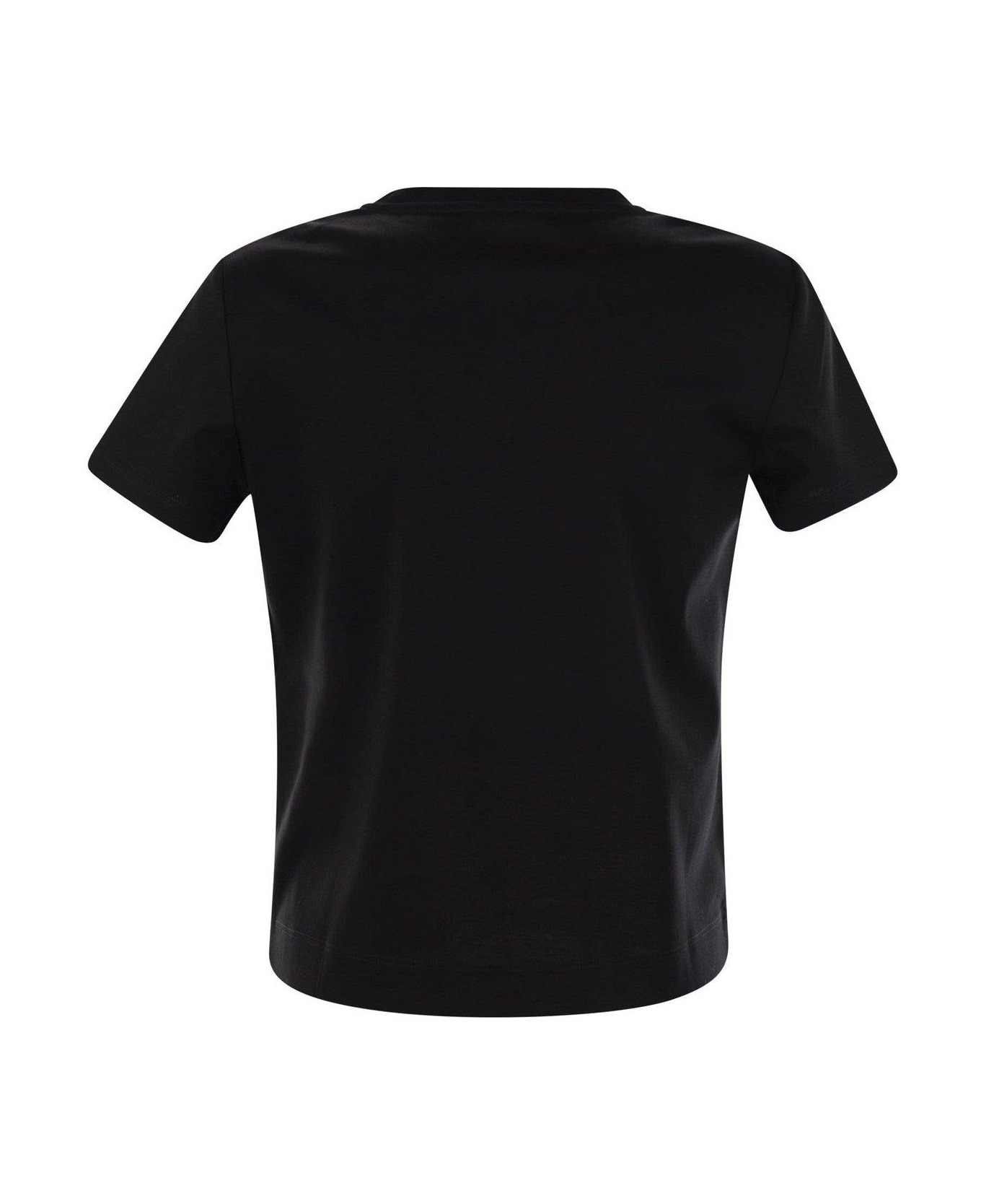 Logo Embroidered Crewneck T-shirt - 2