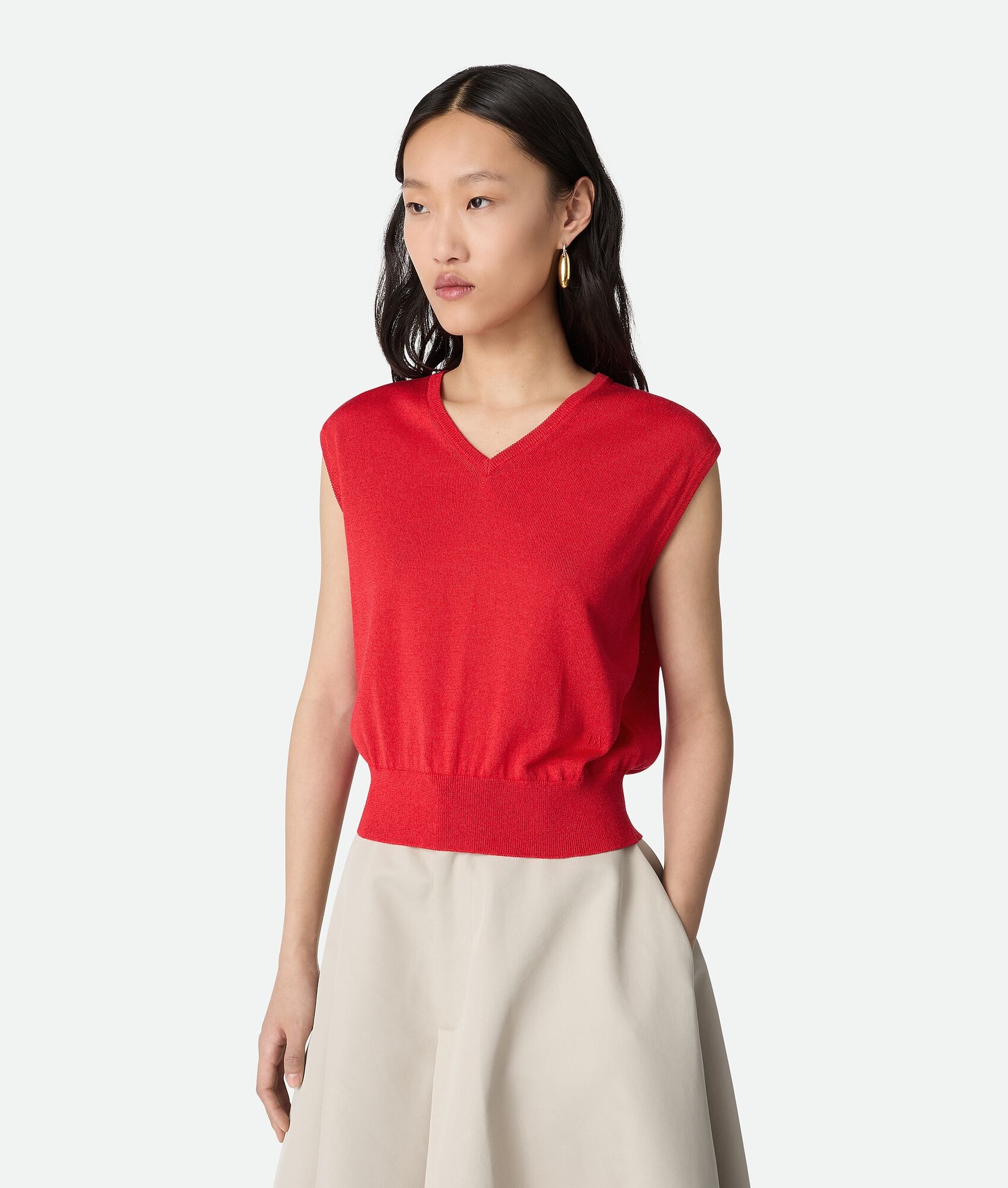Cotton And Viscose Twinset - 6
