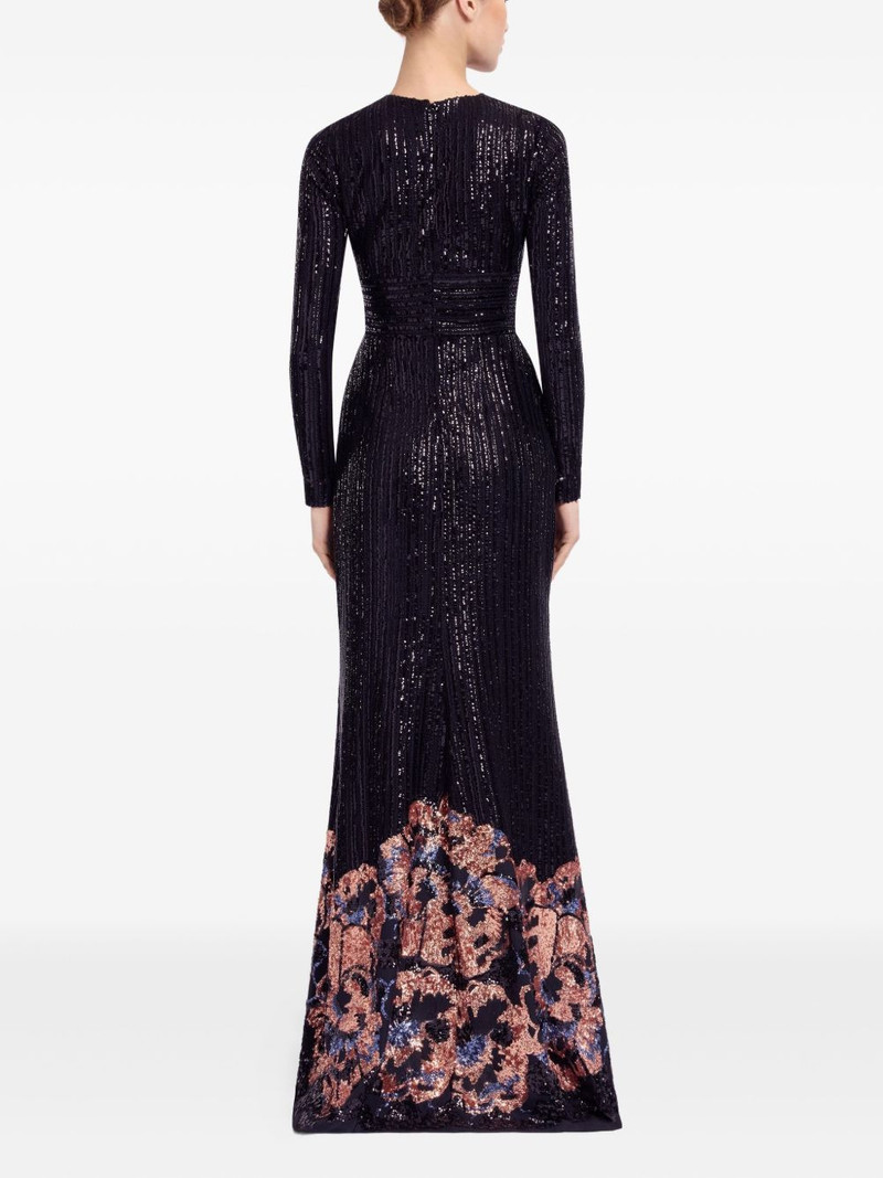 sequin-embellished maxi dress 3