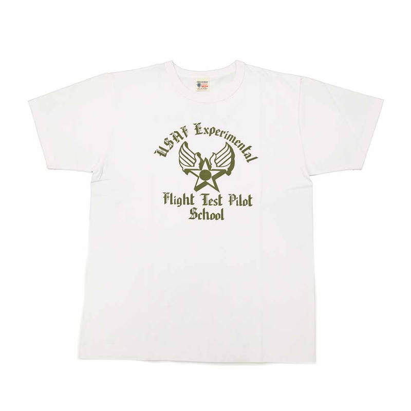 Buzz Rickson's S/S T-SHIRT - USAF TEST PILOT SCHOOL - BR79621 outlook
