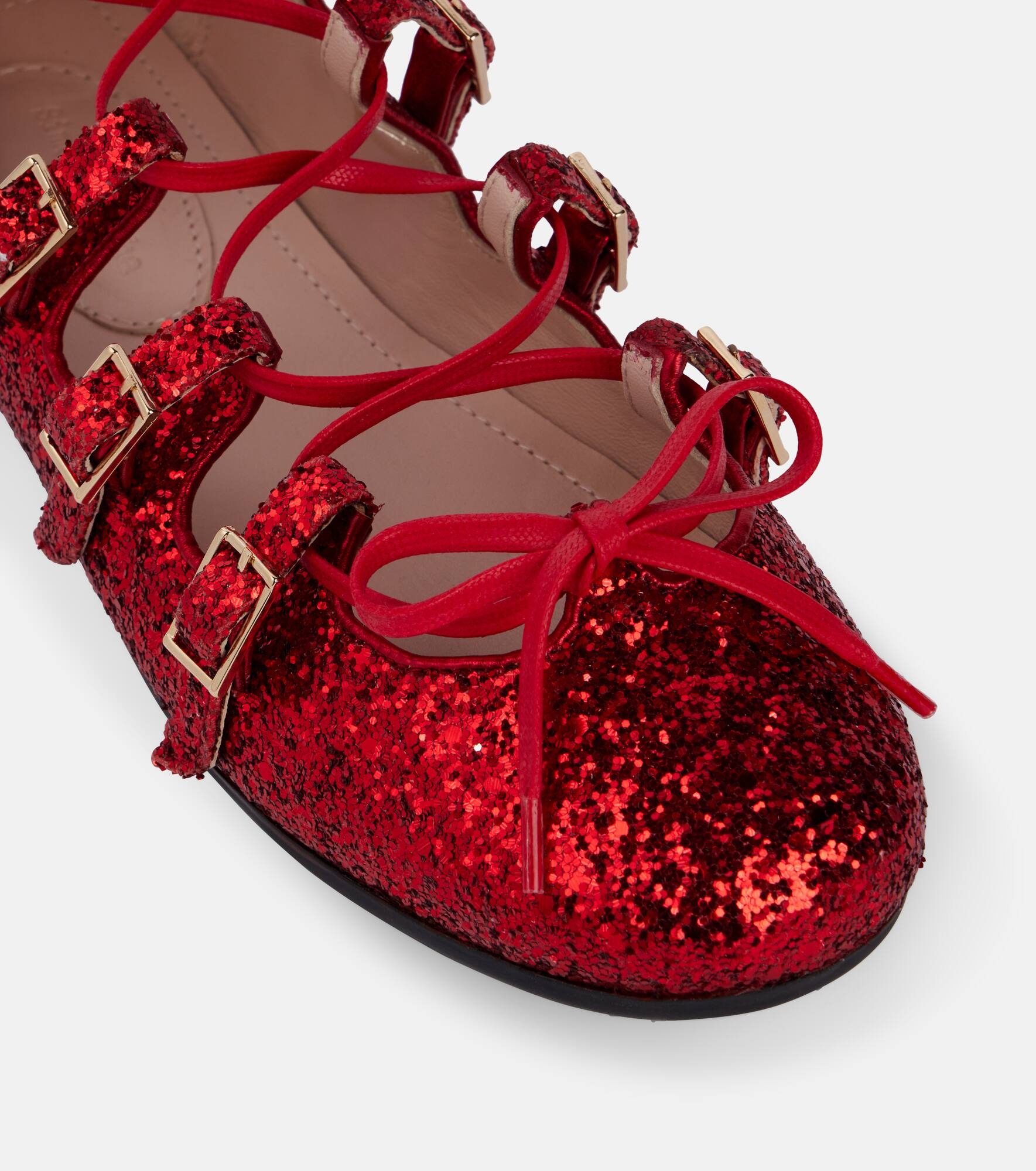 Ghillie glitter ballet flats - 5