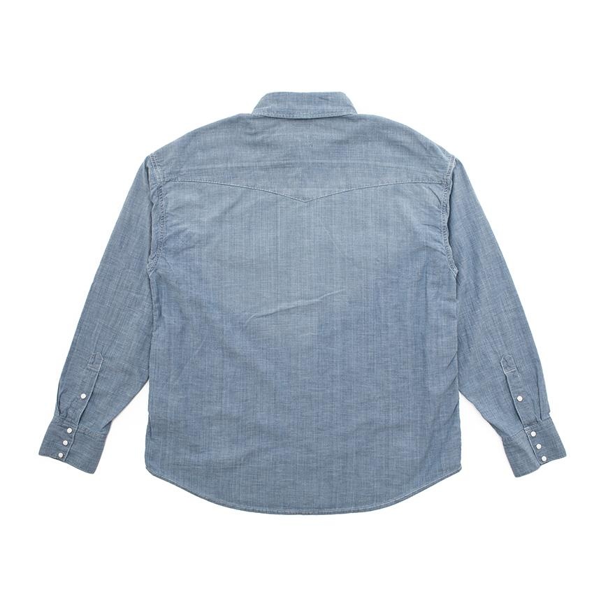 SS LUMBER SHIRT L/S CHAMBRAY INDIGO - 2