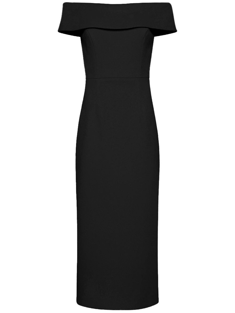Amore off-shoulder midi dress 1