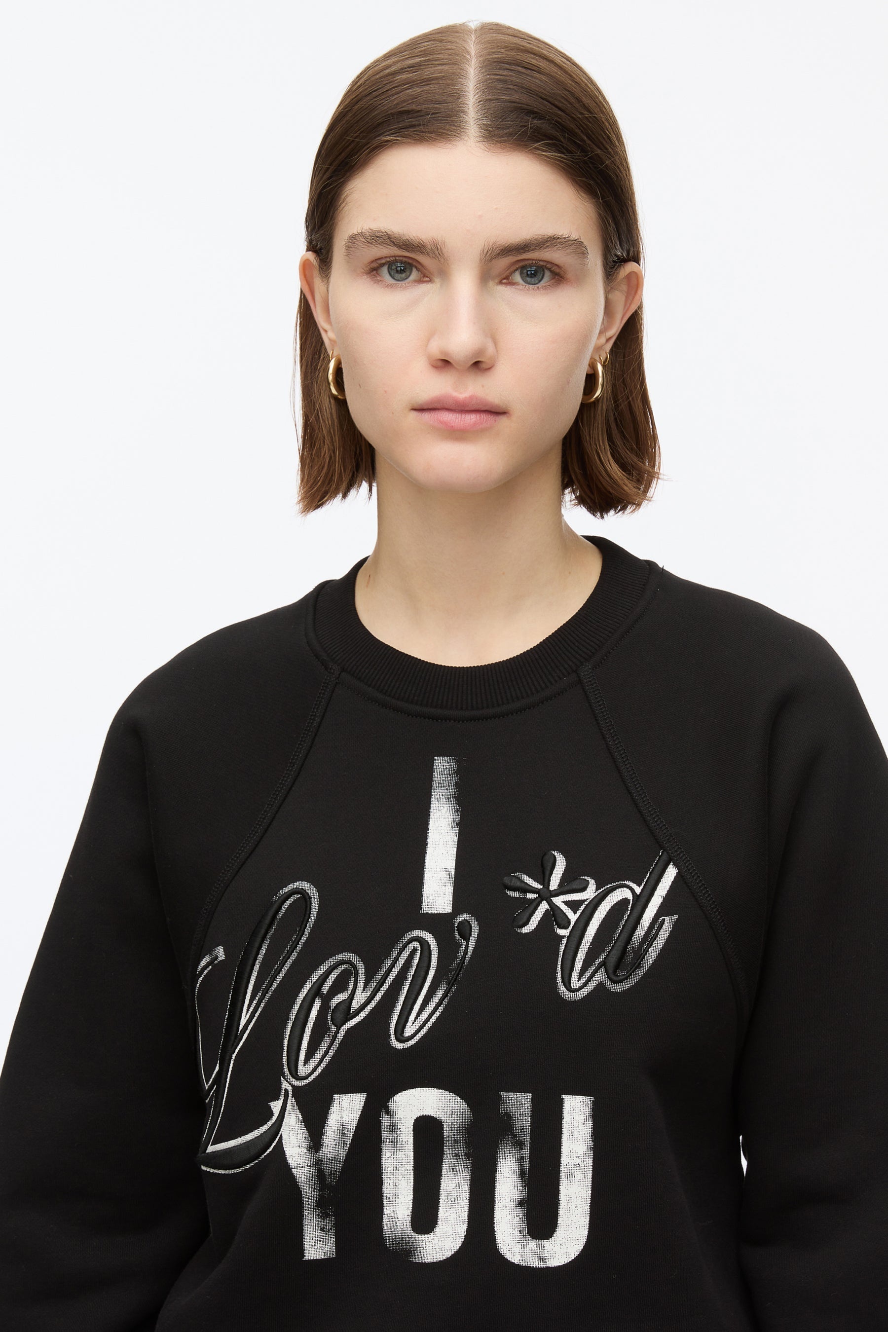 I Lov'd You Cropped Sweatshirt - 6