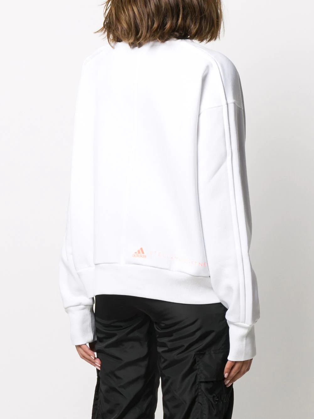 logo-print oversized sweatshirt - 4