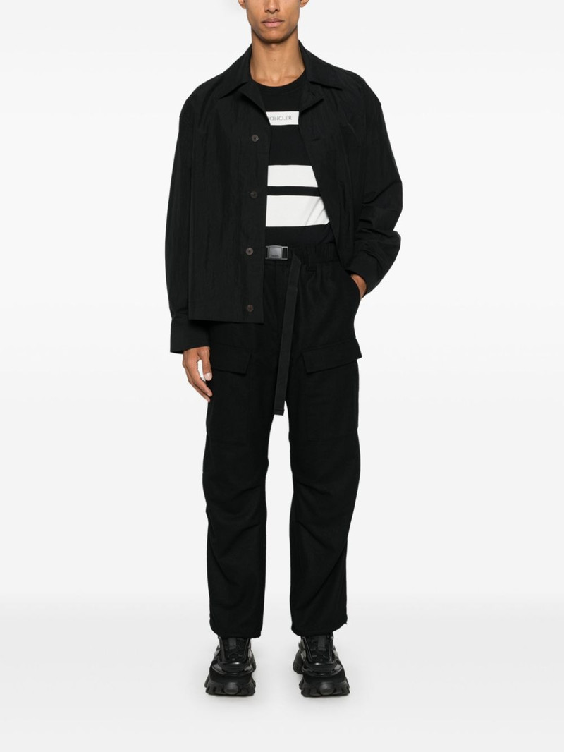 Y-3 flannel cargo trousers outlook