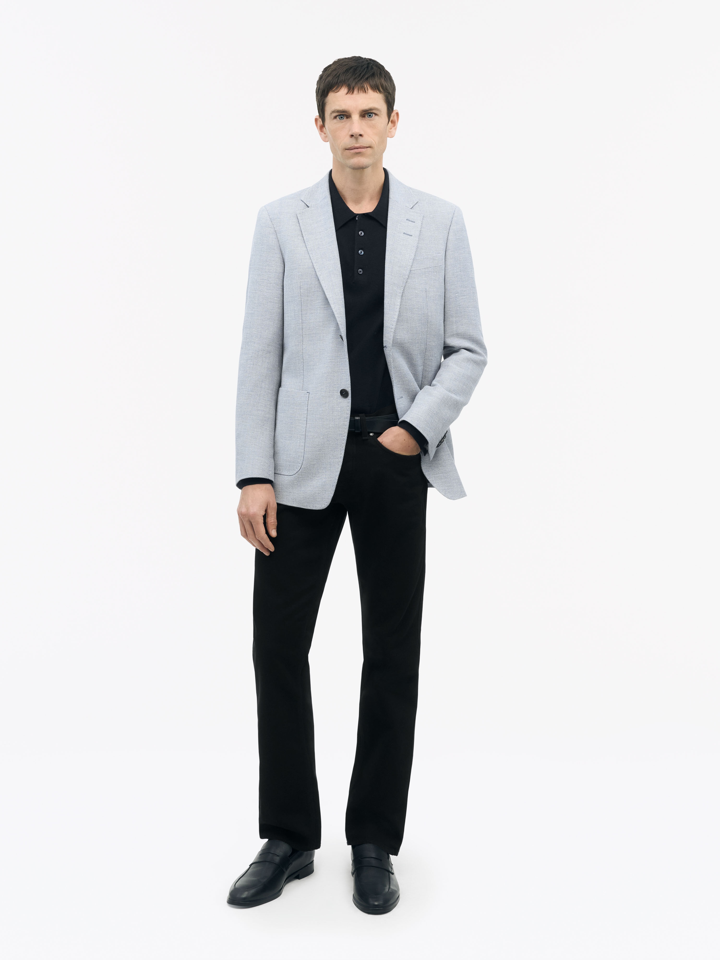 Justin HL Linen Blend Blazer - 2