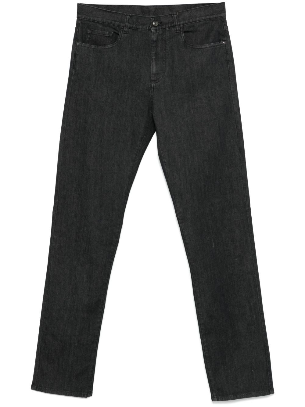 straight-leg jeans - 1