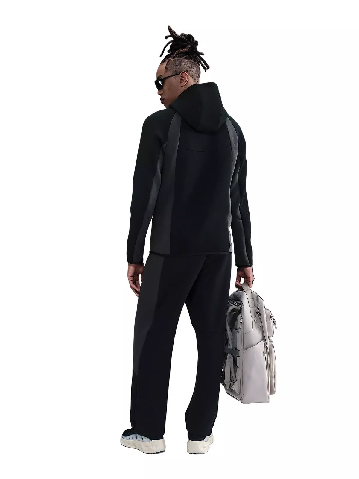 Men's Tech Color-Block Open-Hem Fleece Pants - 2