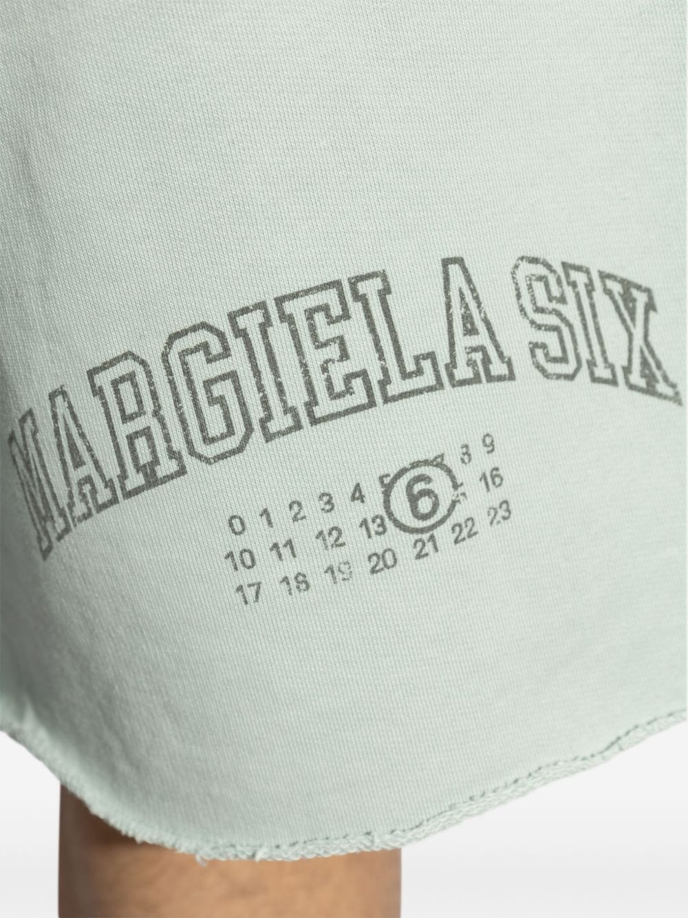 logo-print track shorts - 5