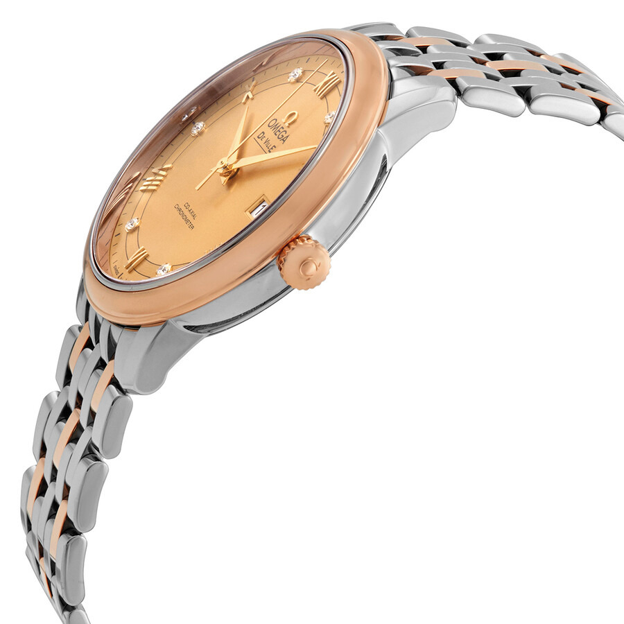 Omega De Ville Prestige Automatic Chronometer Diamond Men's Watch 424.20.40.20.58.001 - 2