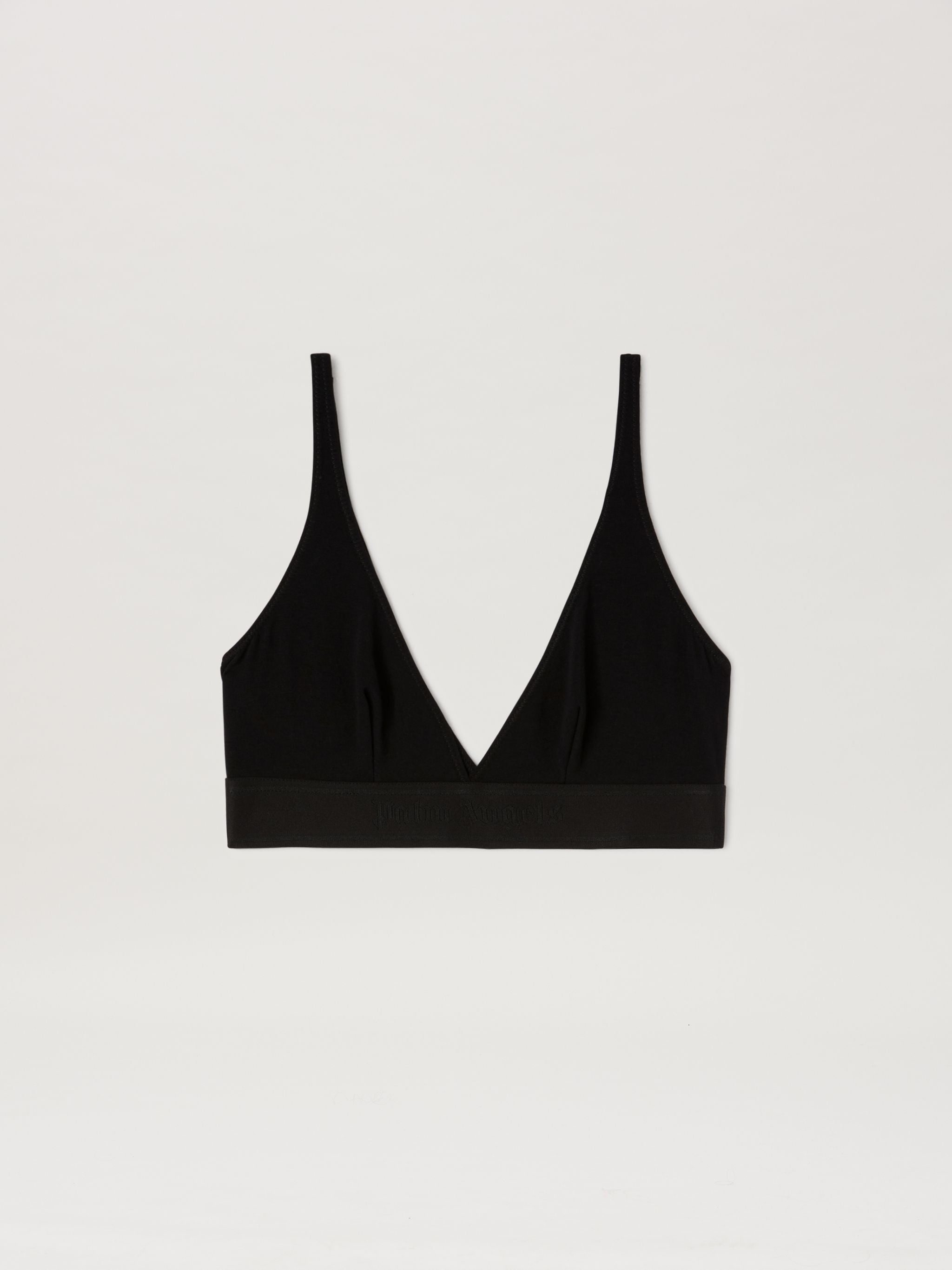 Logo Tape Triangle Bra - 1
