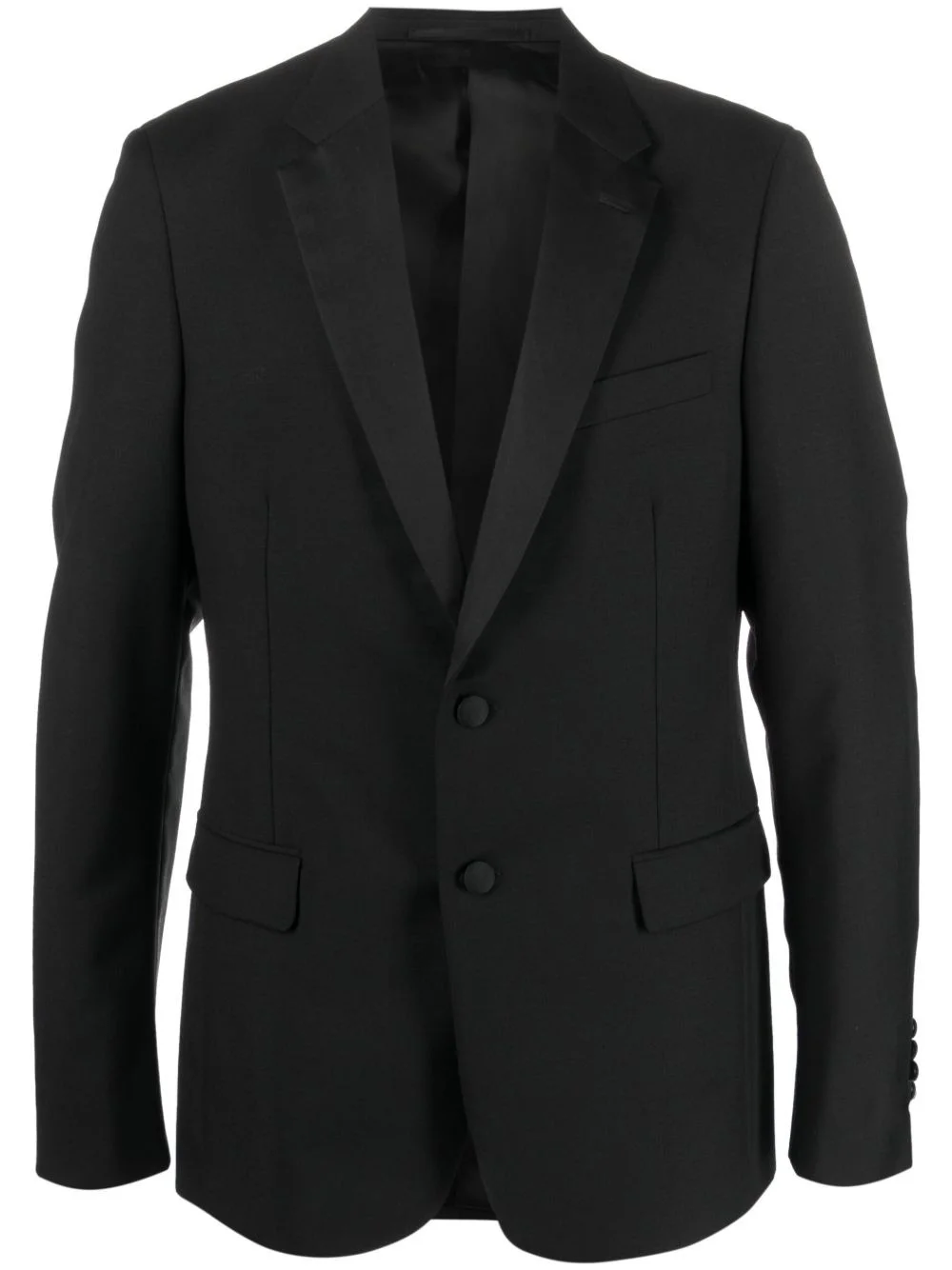 single-breasted tailored blazer - 1