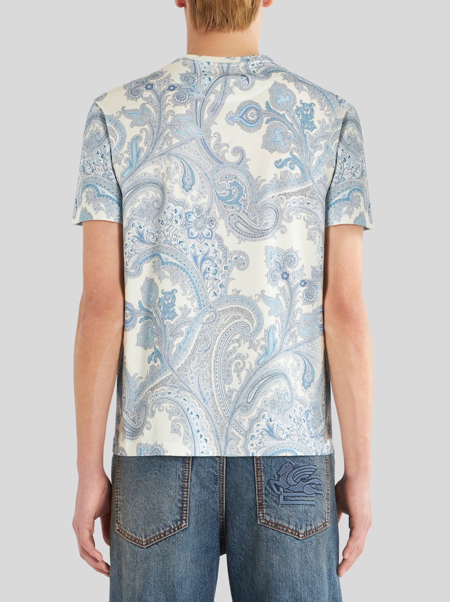 ORNAMENTAL PAISLEY T-SHIRT - 4