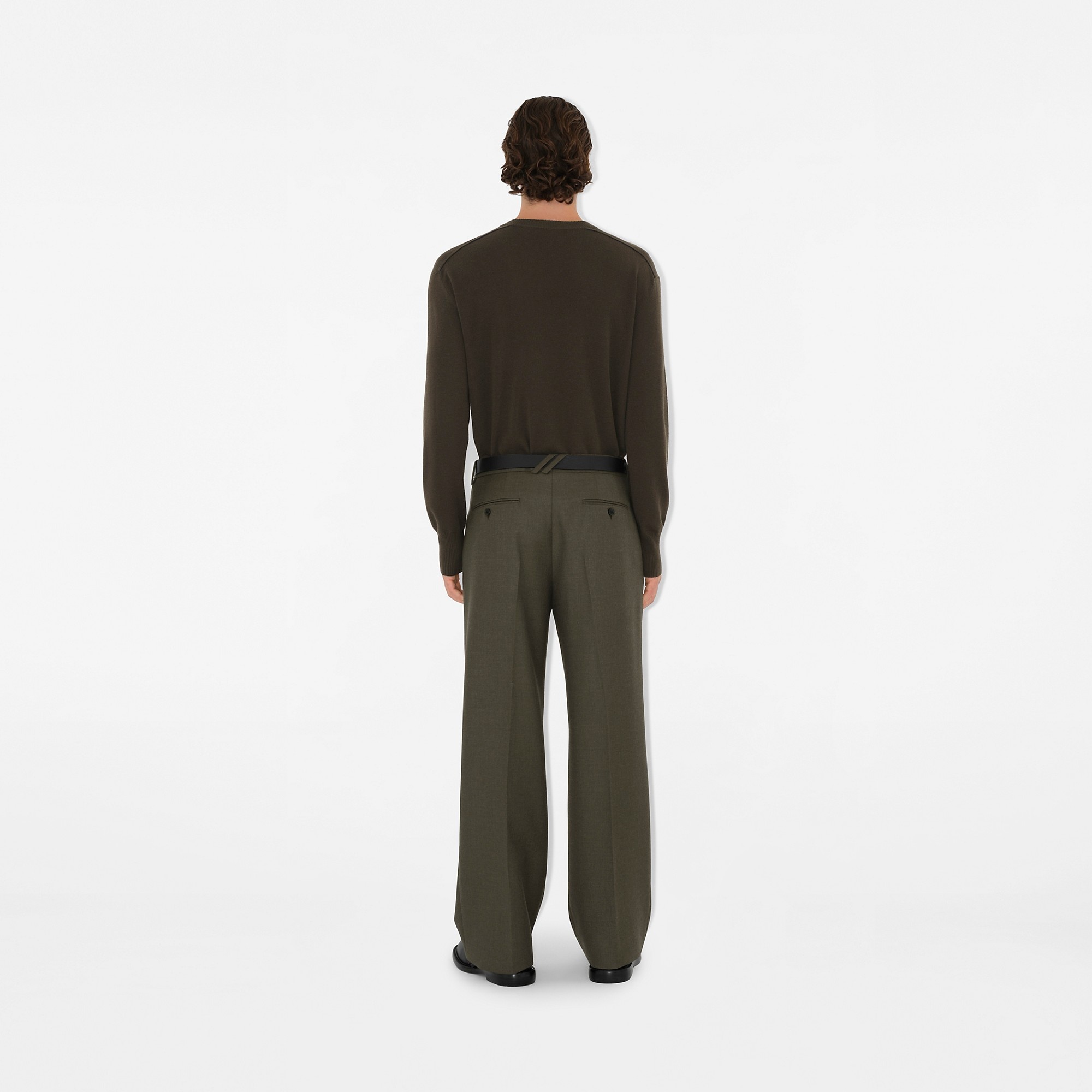 Wool Tailored Trousers - 4