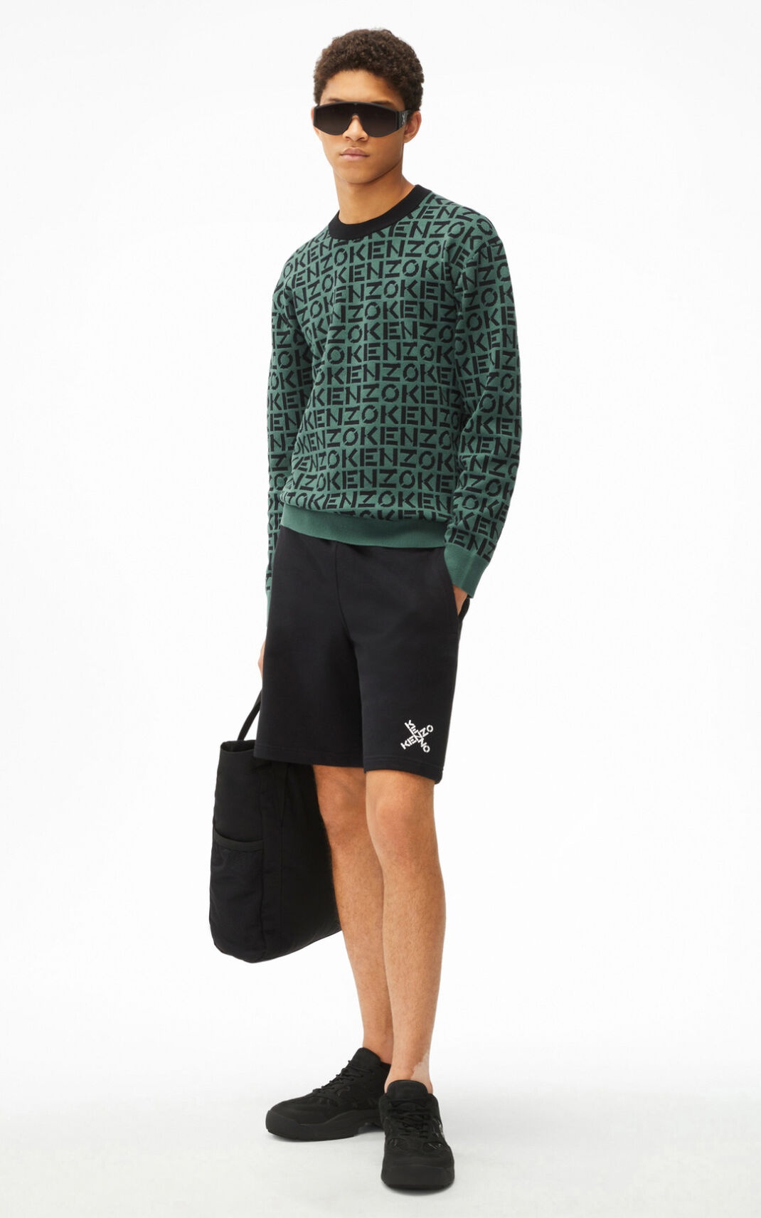 KENZO Sport monogram jumper - 3