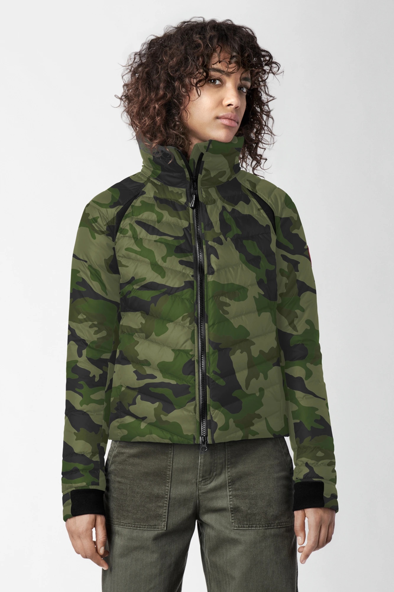 WOMEN'S HYBRIDGE BASE DOWN JACKET PRINT - 2