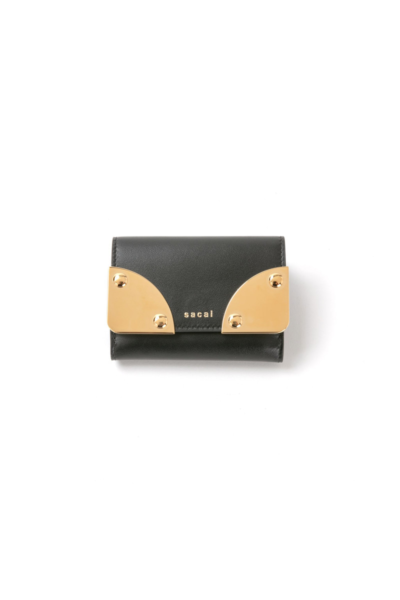 Corner Metal Trifold Wallet 1