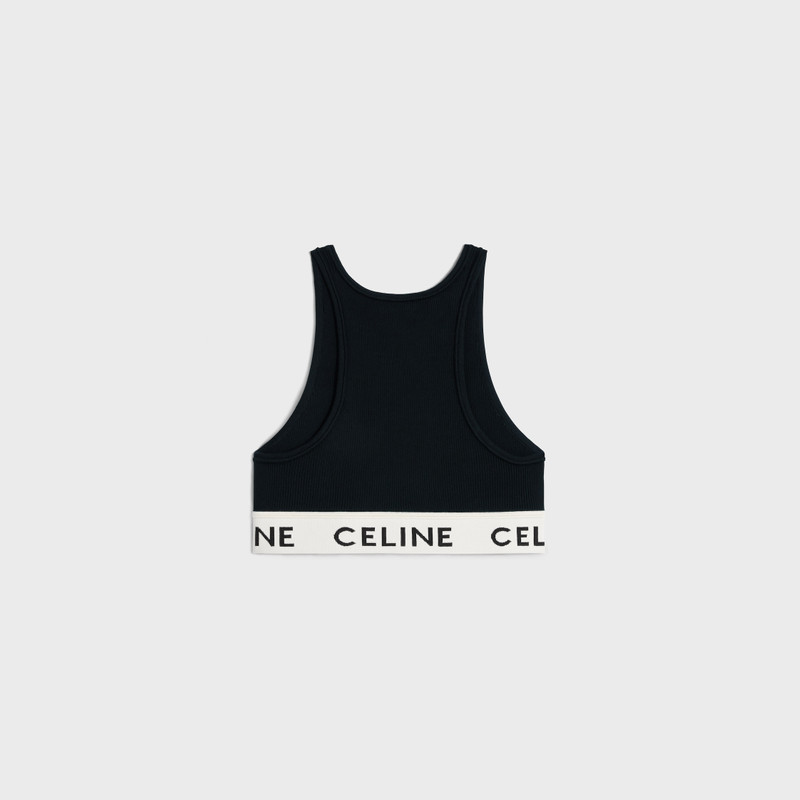 CELINE CELINE SPORTS BRA IN ATHLETIC KNIT outlook