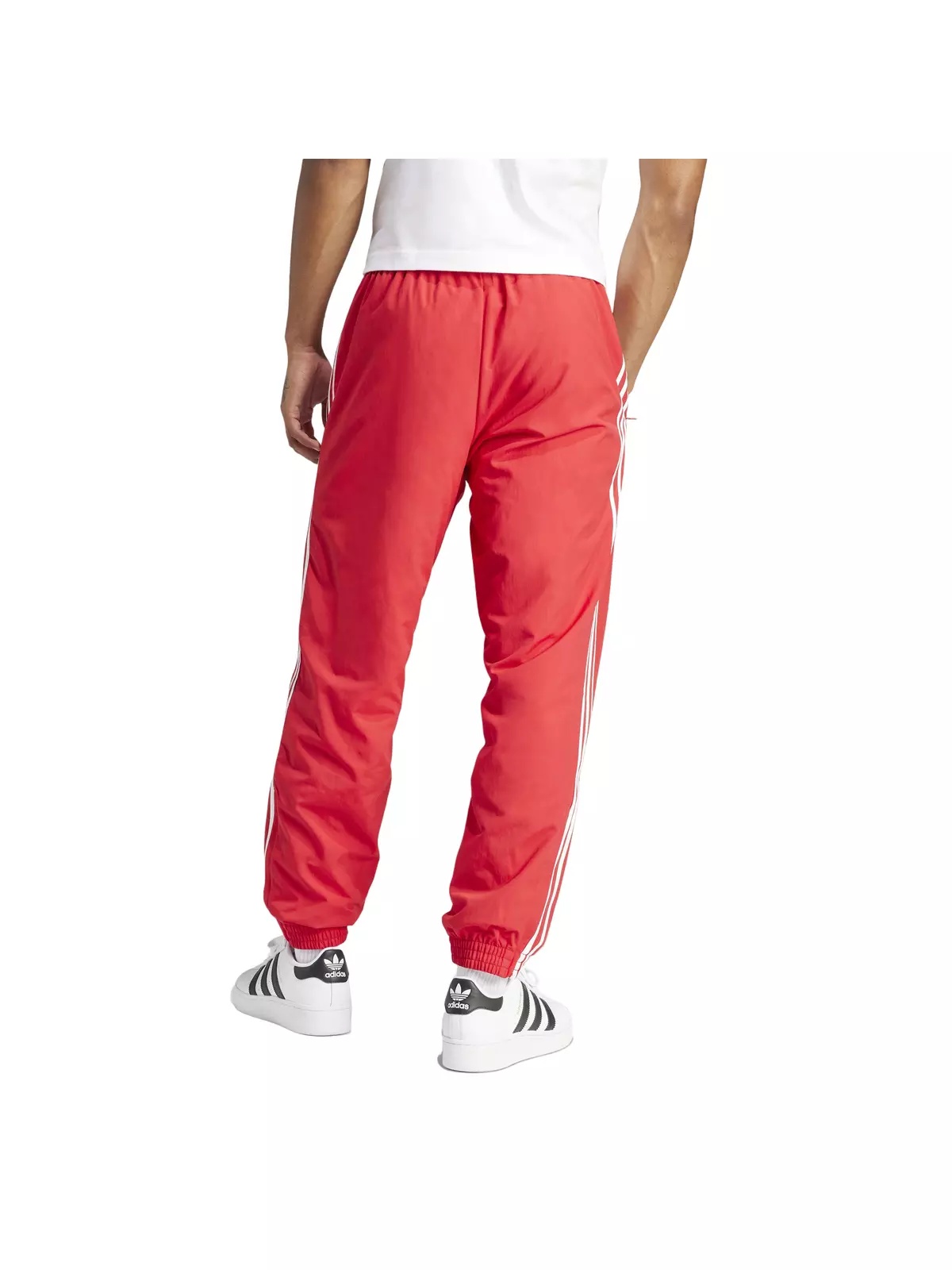 Originals Men's Adicolor Woven Firebird Track Tracksuit Bottoms -Red - 2