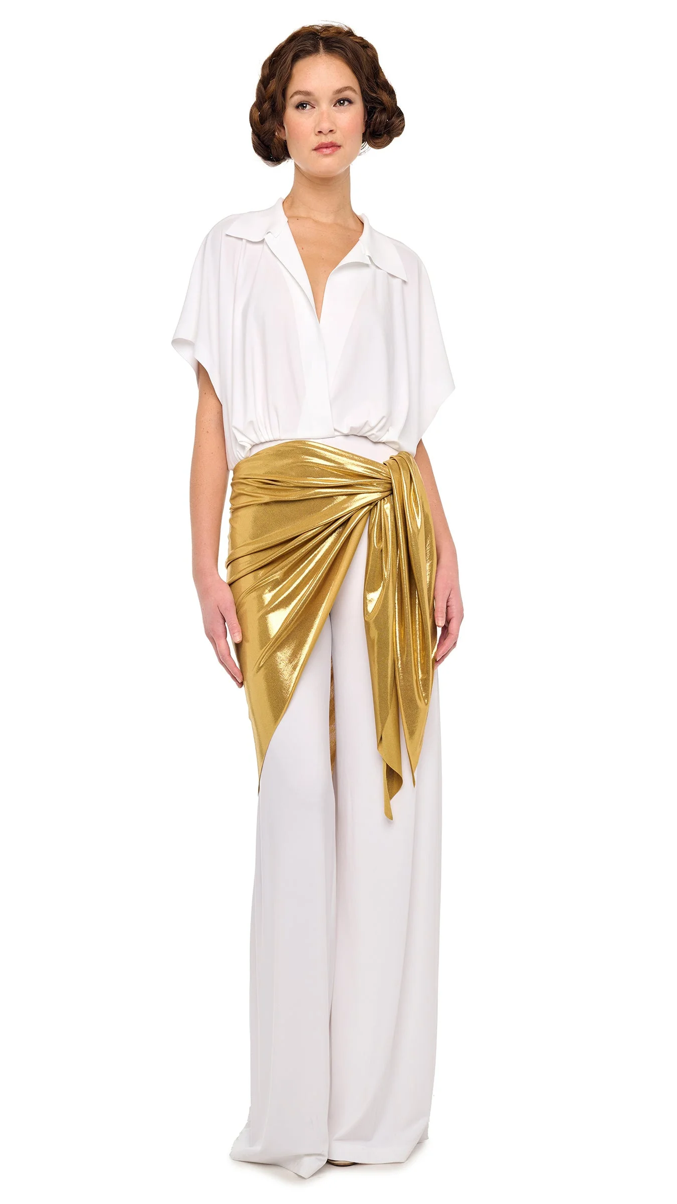 OVERSIZED SLEEVELESS NK JUMPSUIT - 1