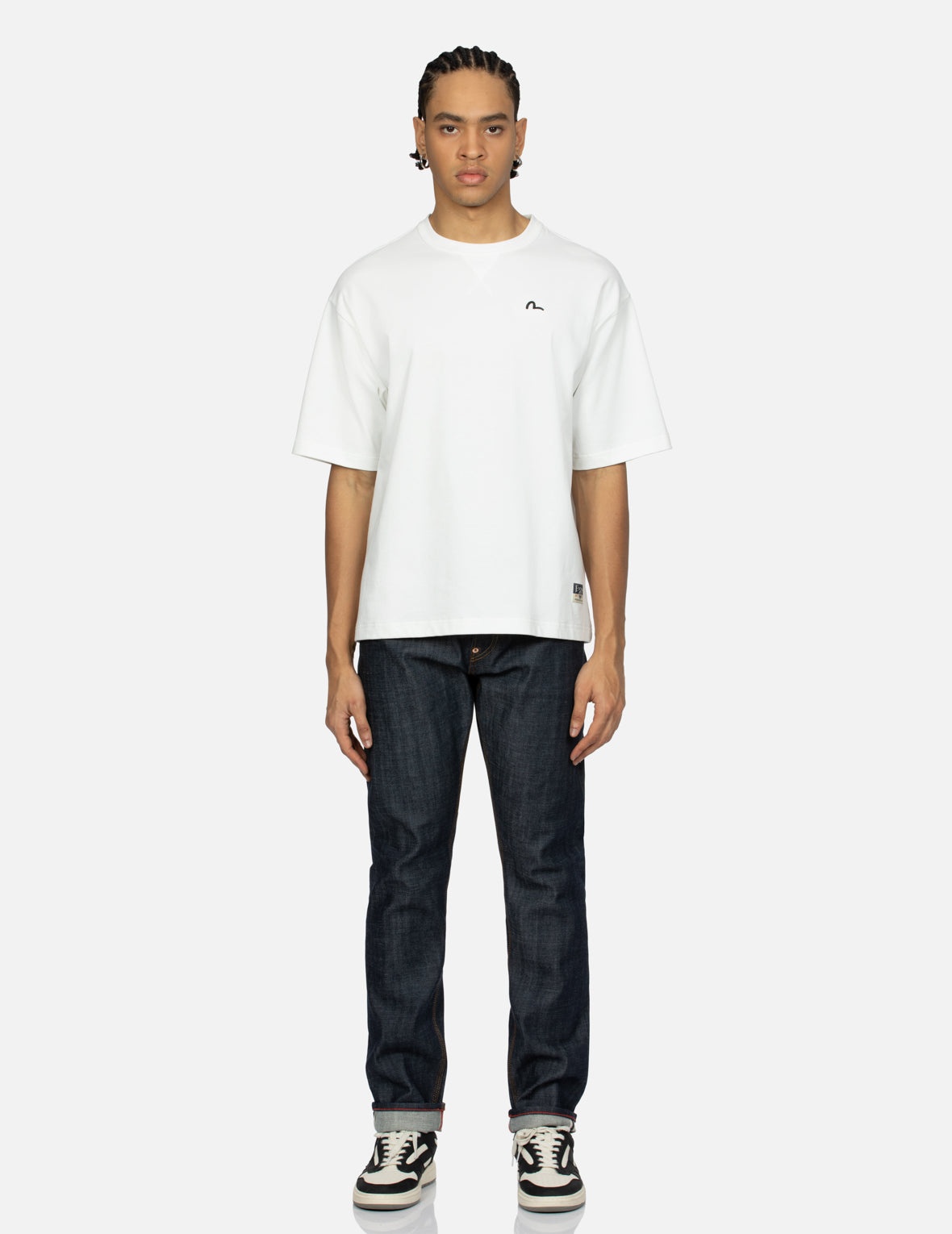 Panda Daicock Embroidery  Carrot Fit Jeans #2017 - 6