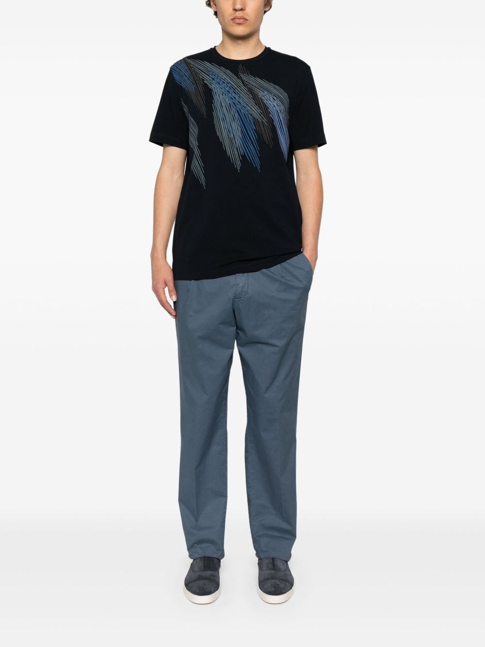 straight-leg trousers - 2