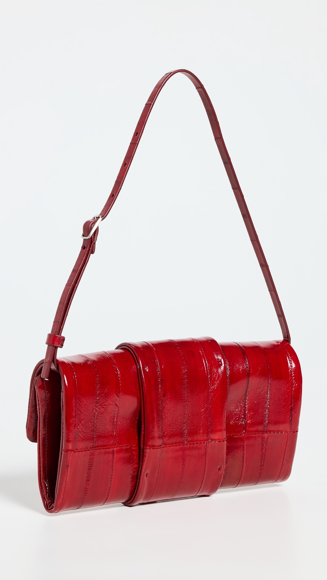 Flip Shoulder Bag in Eel - 3