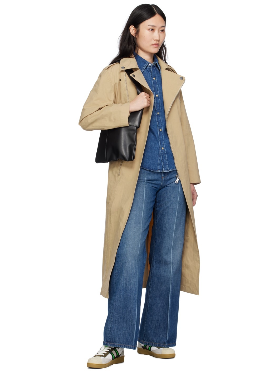 Beige Natacha Ramsay-Levi Edition Madame Recamier Trench Coat - 4