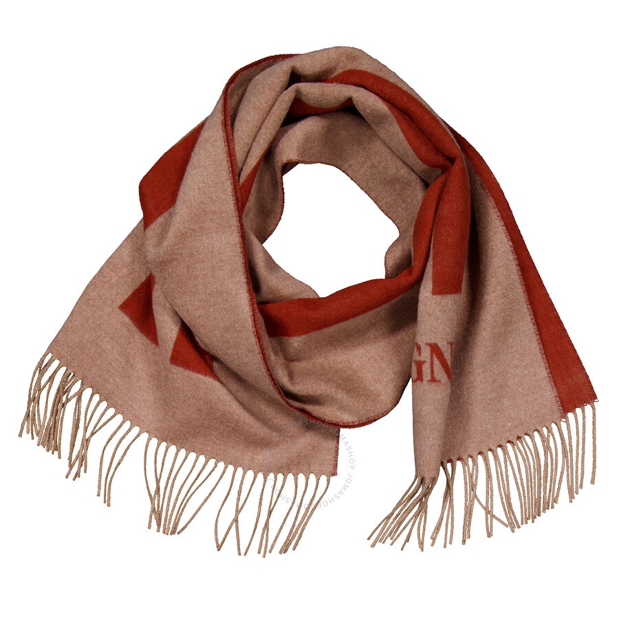 Zegna Logo Intarsia Fringed Scarf - 5