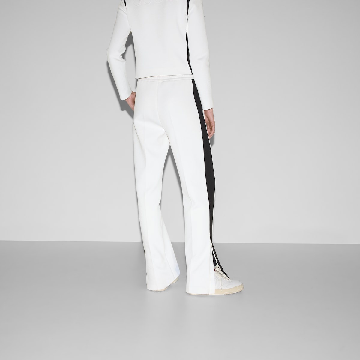 Jersey jacquard pant - 4