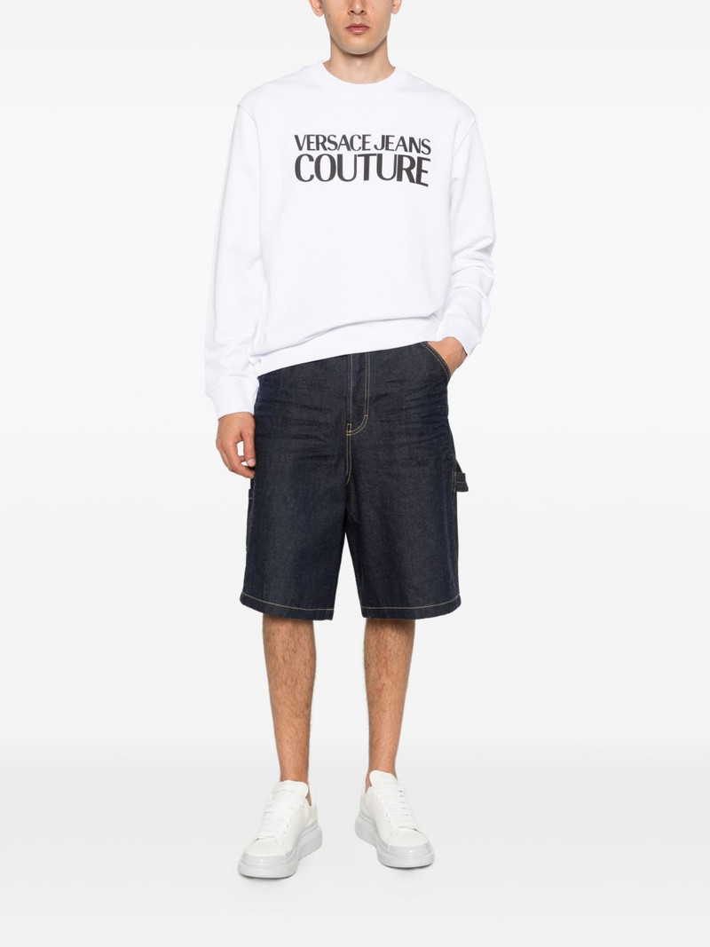 VERSACE JEANS COUTURE logo sweatshirt outlook
