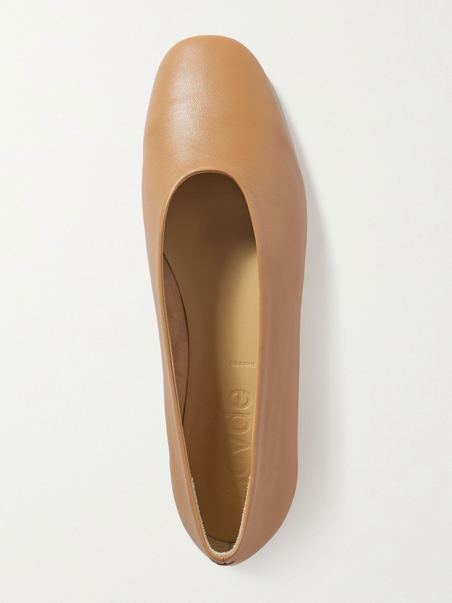 Kirsten leather ballet flats Beige - 5